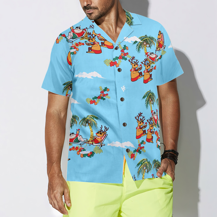 Drune | Frohe Weihnachten Santa Claus 2 Hawaiian Shirt