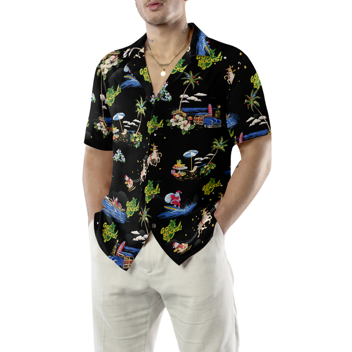 Drune | Go Bucks Logo Weihnachts Hawaiian-Shirt