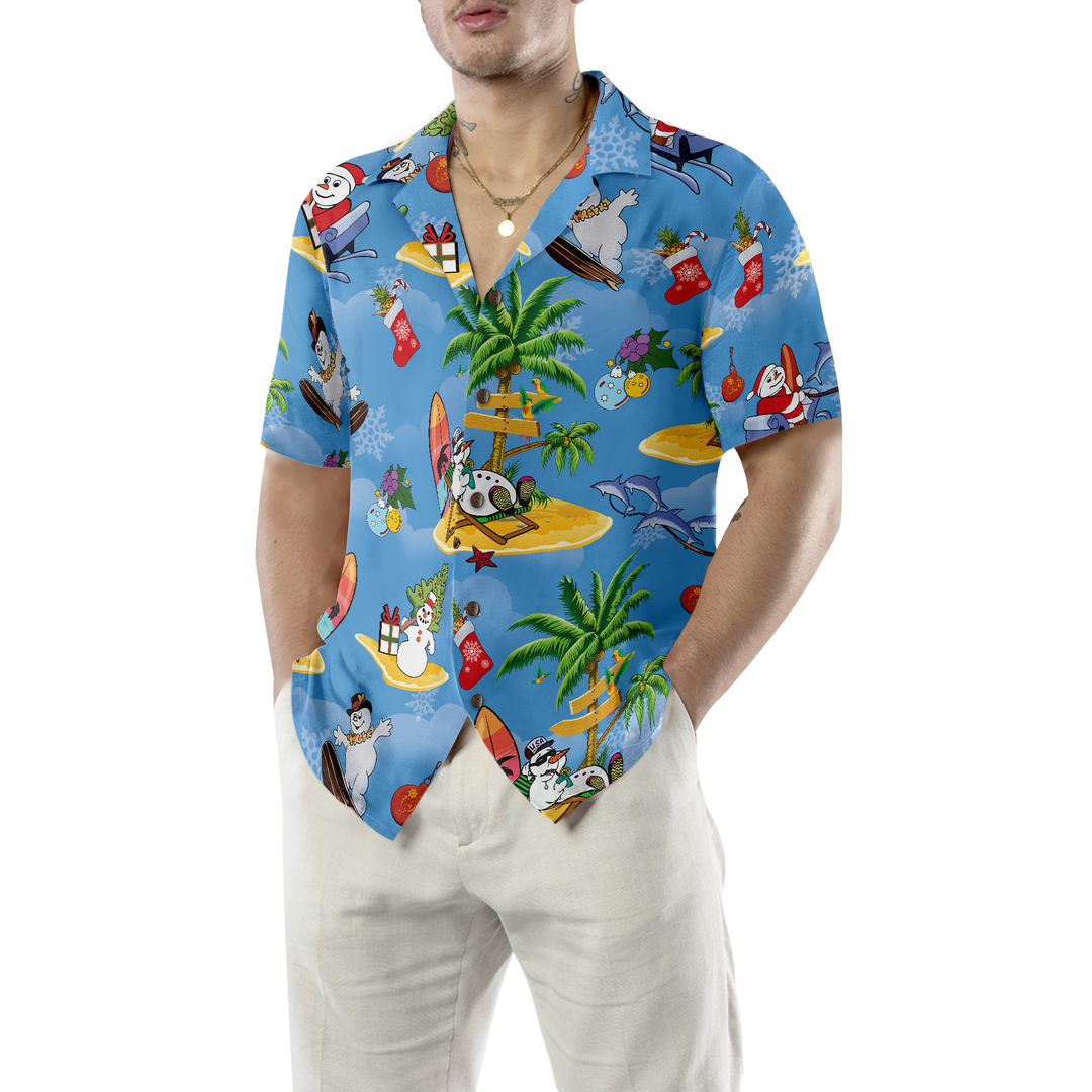 Drune | Frohe Weihnachten Weihnachtsmann 17 Hawaiian Shirt