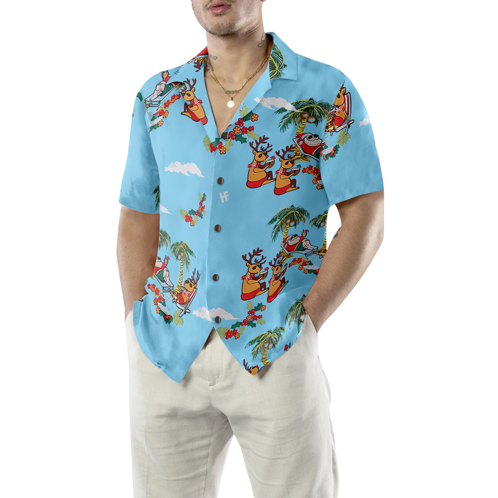 Drune | Frohe Weihnachten Santa Claus 2 Hawaiian Shirt