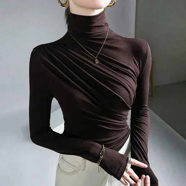 Drune | Falten Rollkragenpullover