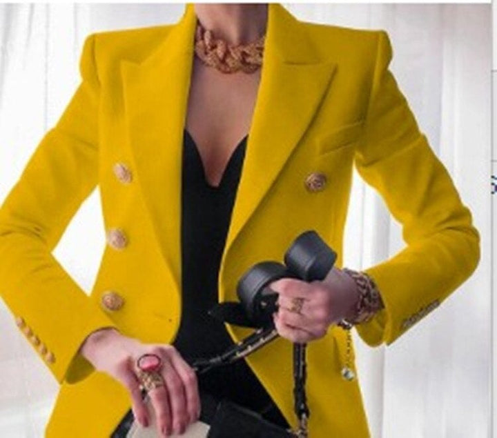 Drune | Fashion Klassisches Anzug Sakko mit Knöpfen