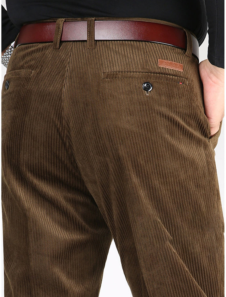 Drune | Modische Cord Hosen Für Den Sommer Mit Stylischen Taschen