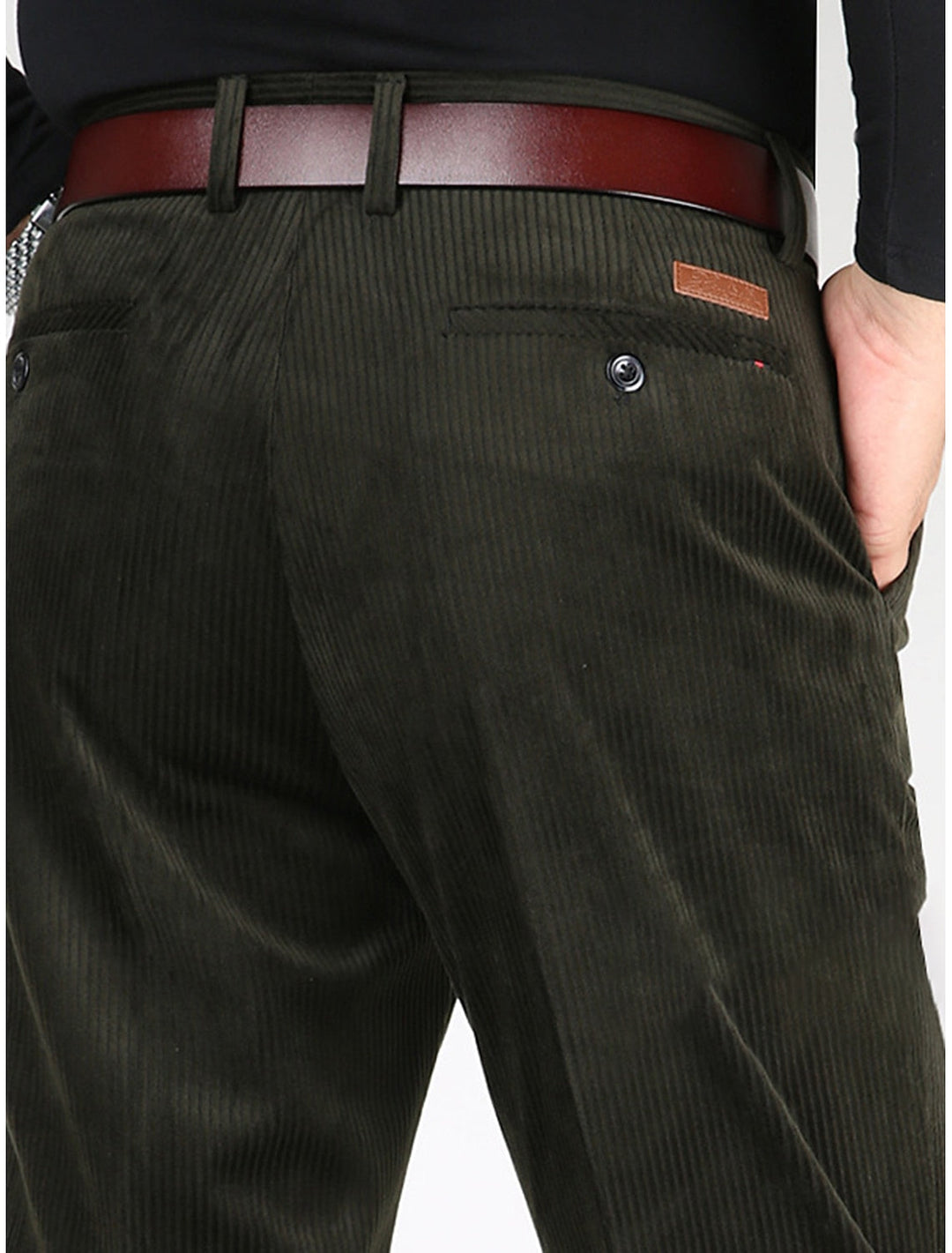 Drune | Modische Cord Hosen Für Den Sommer Mit Stylischen Taschen