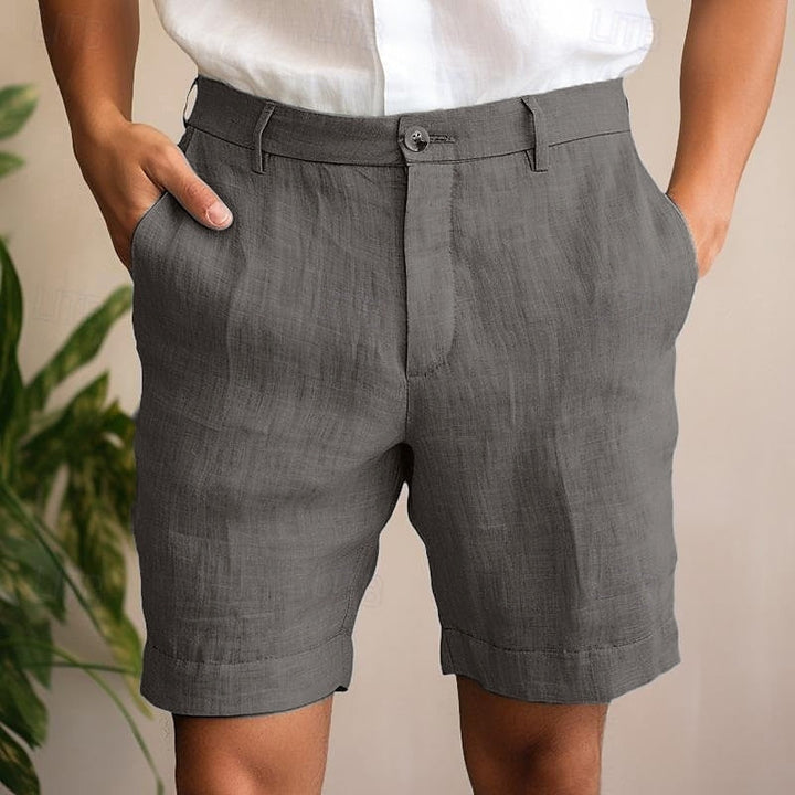 Drune | Maßgeschneiderte Knopfleisten Shorts Für Herren