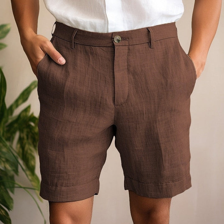 Drune | Maßgeschneiderte Knopfleisten Shorts Für Herren