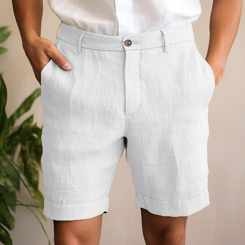 Drune | Maßgeschneiderte Knopfleisten Shorts Für Herren