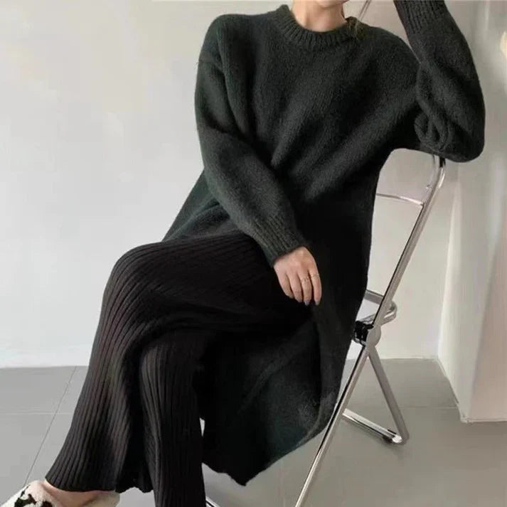 Drune | Lässiges und Modisches Winter Strickkleid