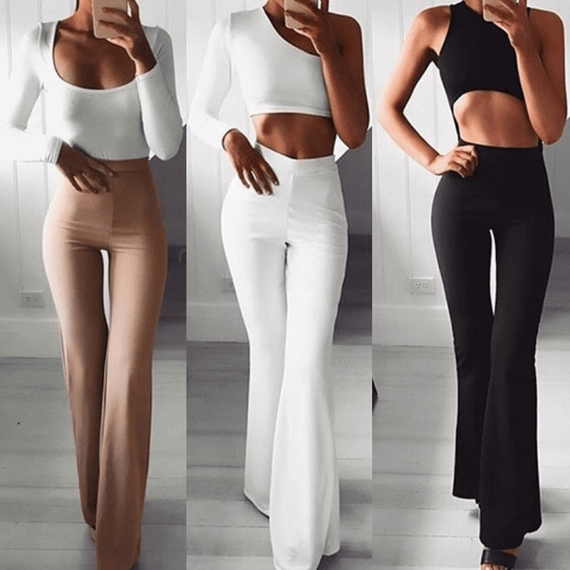 Drune | Elegante Weite Freizeit Damenhose Hochwertige Kleidung