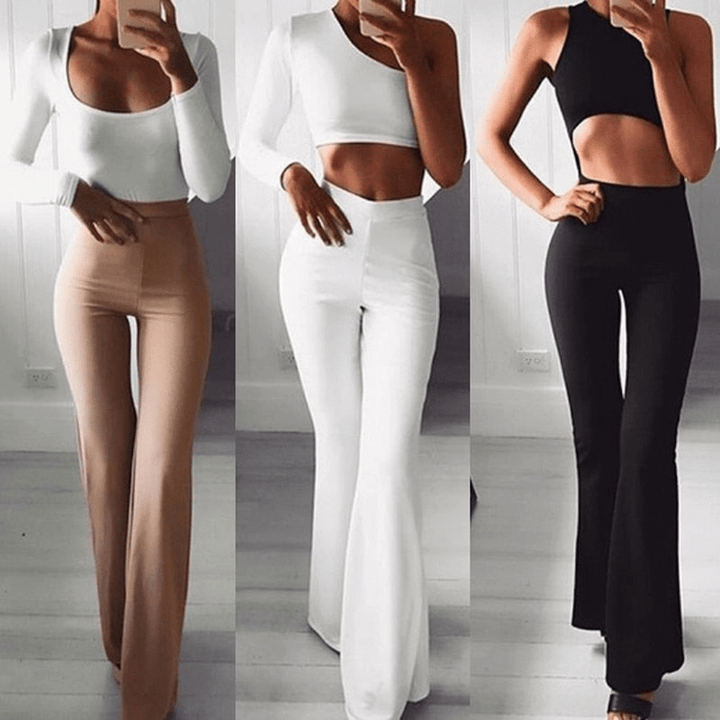 Drune | Elegante Weite Freizeit Damenhose Hochwertige Kleidung