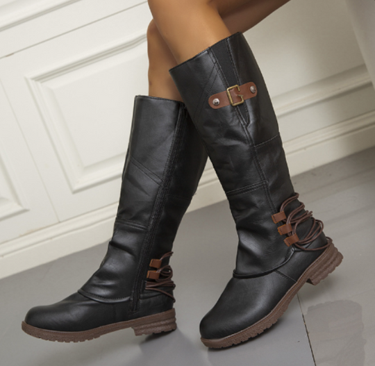 Drune | kniehohe lederstiefel