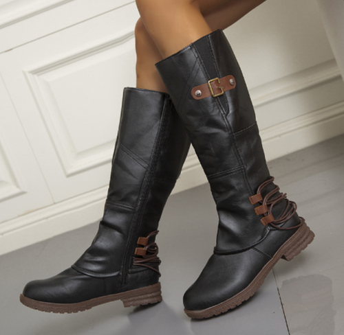 Drune | kniehohe lederstiefel