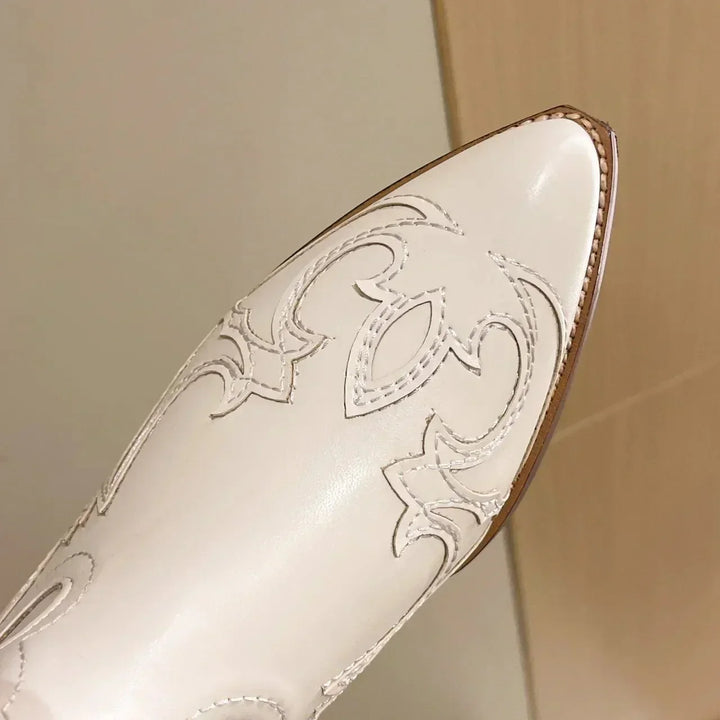 Drune | Cowboy-Stiefel mit Blockabsatz