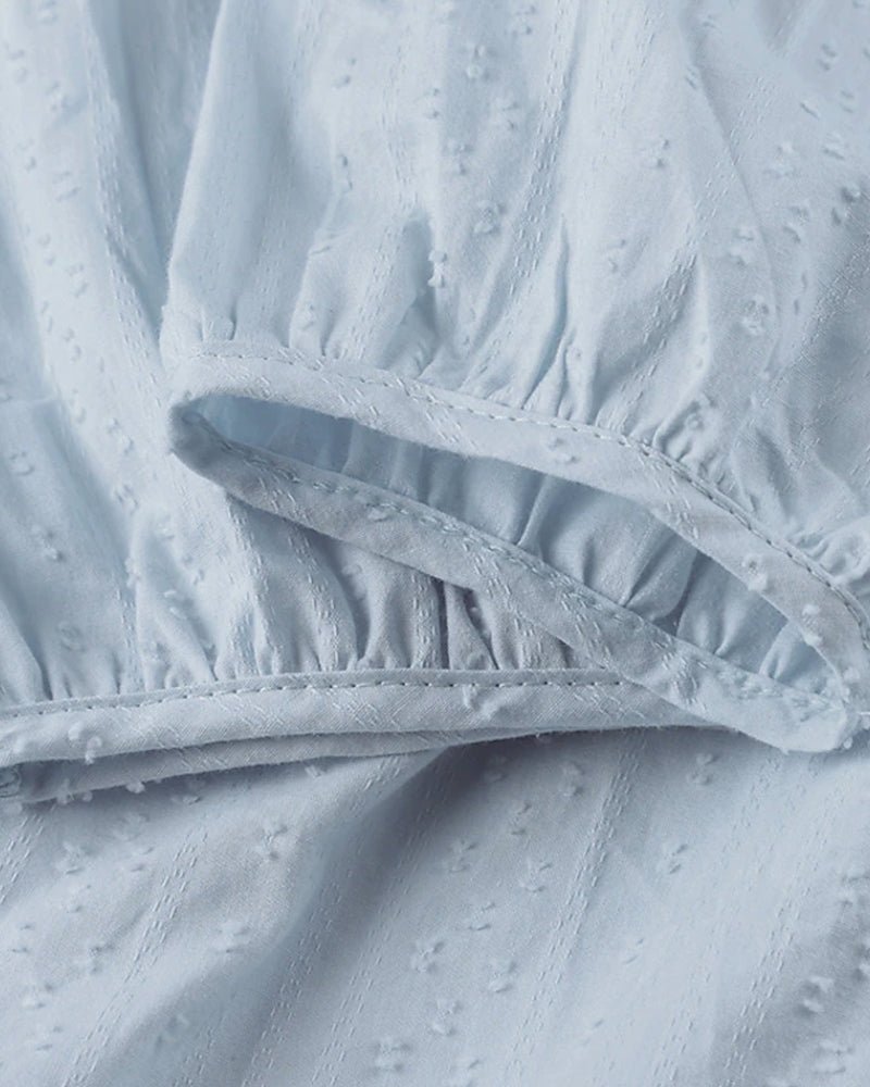 Drune | Entspanntes Boho-Hemdkleid mit V-Ausschnitt für Damen