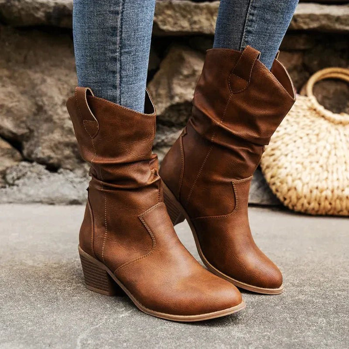 Drune | Western Slouch Boots