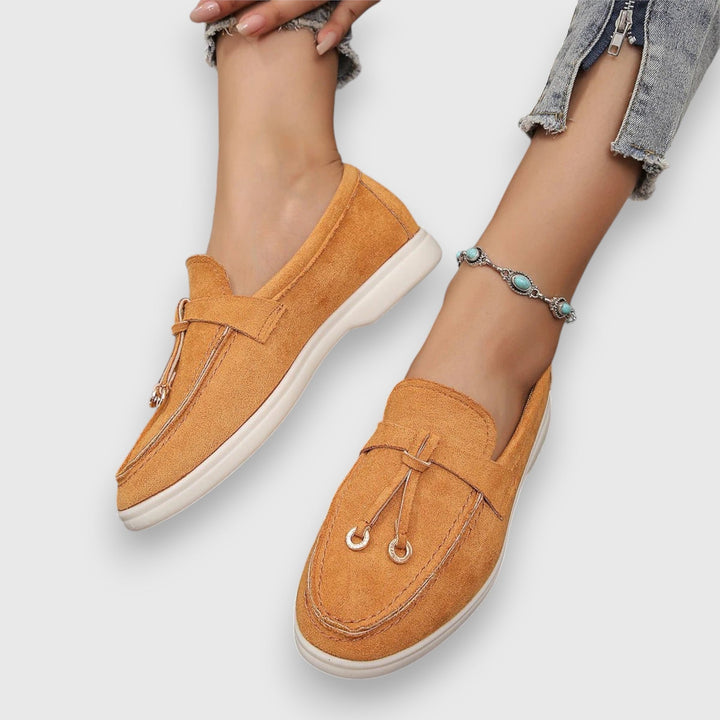 Drune | Klassische Loafers Aus Wildleder
