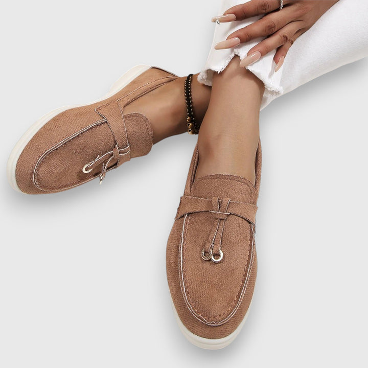 Drune | Klassische Loafers Aus Wildleder