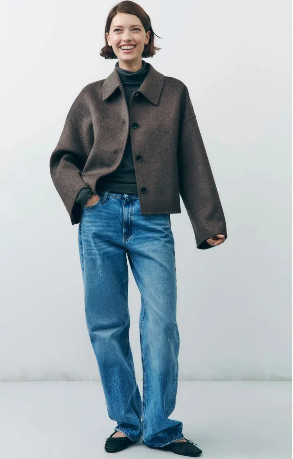 Drune | Jacke mit Taschen Vorne Klassisch