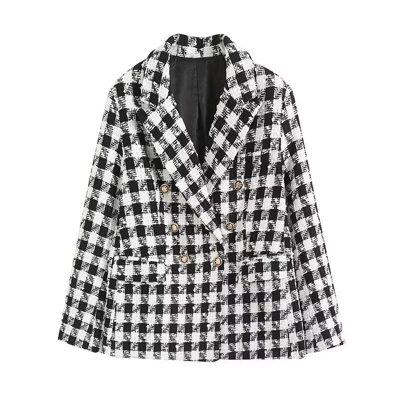 Drune | Blazer mit Langen Ärmeln Doppelte Reihe