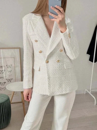 Drune | Blazer mit Langen Ärmeln Doppelte Reihe