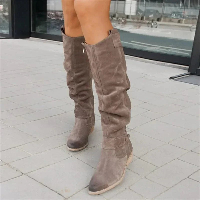 Drune | Damenstiefel - Mit Reißverschluss