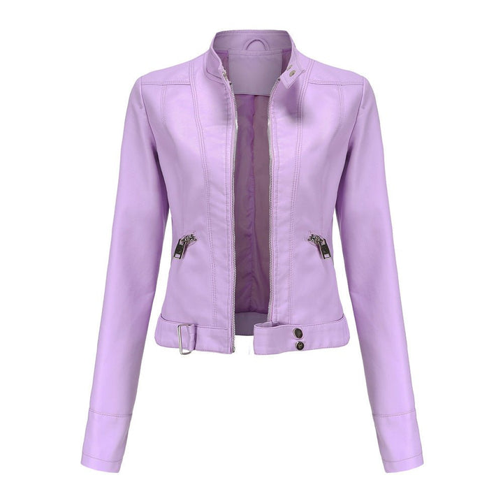 Drune | Damen Bikerjacke mit Tailliertem Schnitt und Modernem Design