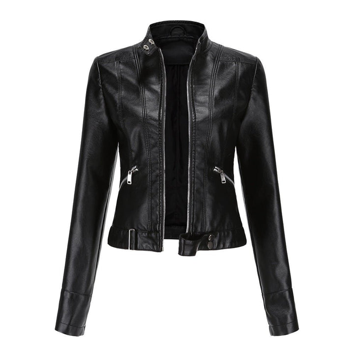 Drune | Damen Bikerjacke mit Tailliertem Schnitt und Modernem Design