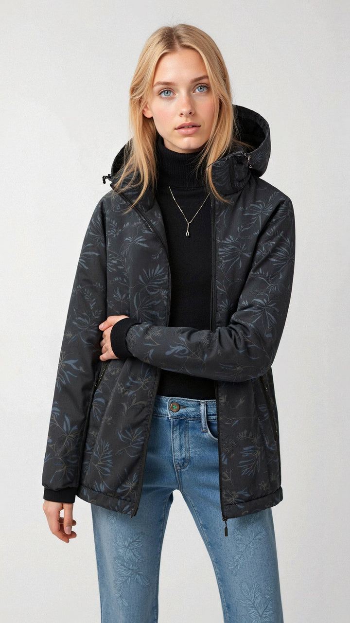 Drune | Outdoor- Regenjacke Damen - Wetterfest mit Kapuze