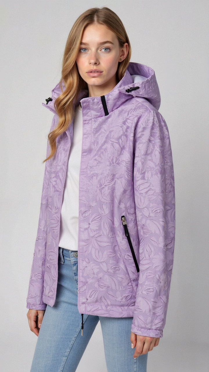 Drune | Outdoor- Regenjacke Damen - Wetterfest mit Kapuze