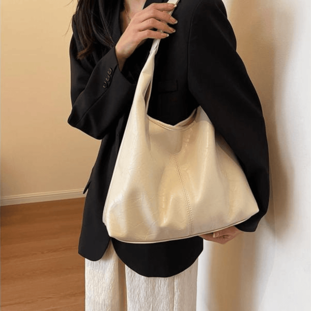 Drune | Elegante Leder Schultertasche für Frauen