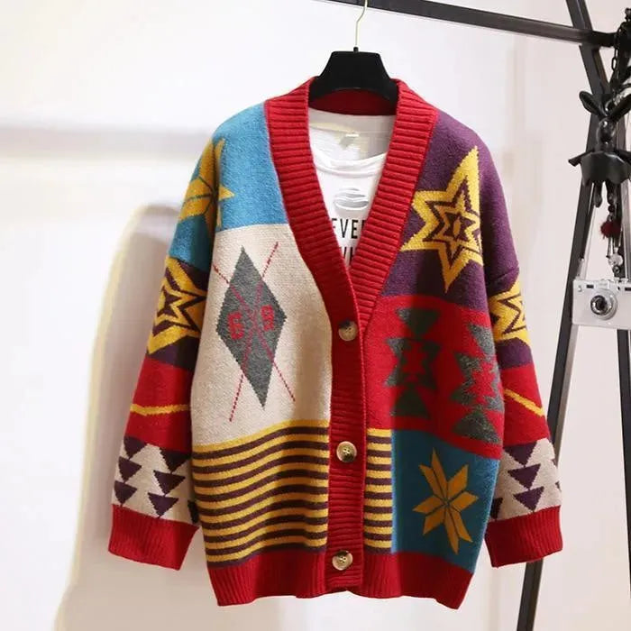 Drune | Color Strickjacke Pullover für Frauen