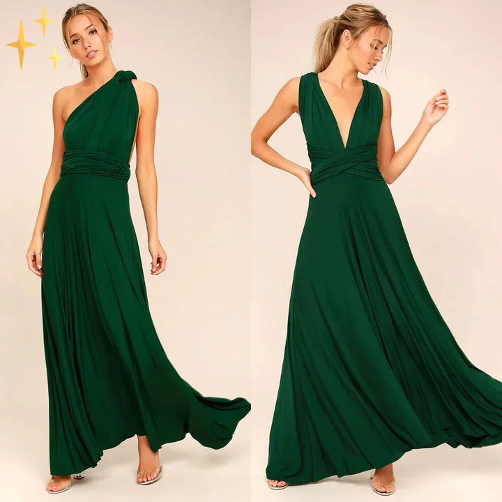 Drune | Stilvolles Multiway-Maxikleid