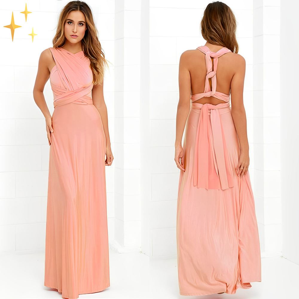 Drune | Elegantes Baumwoll Wickelkleid