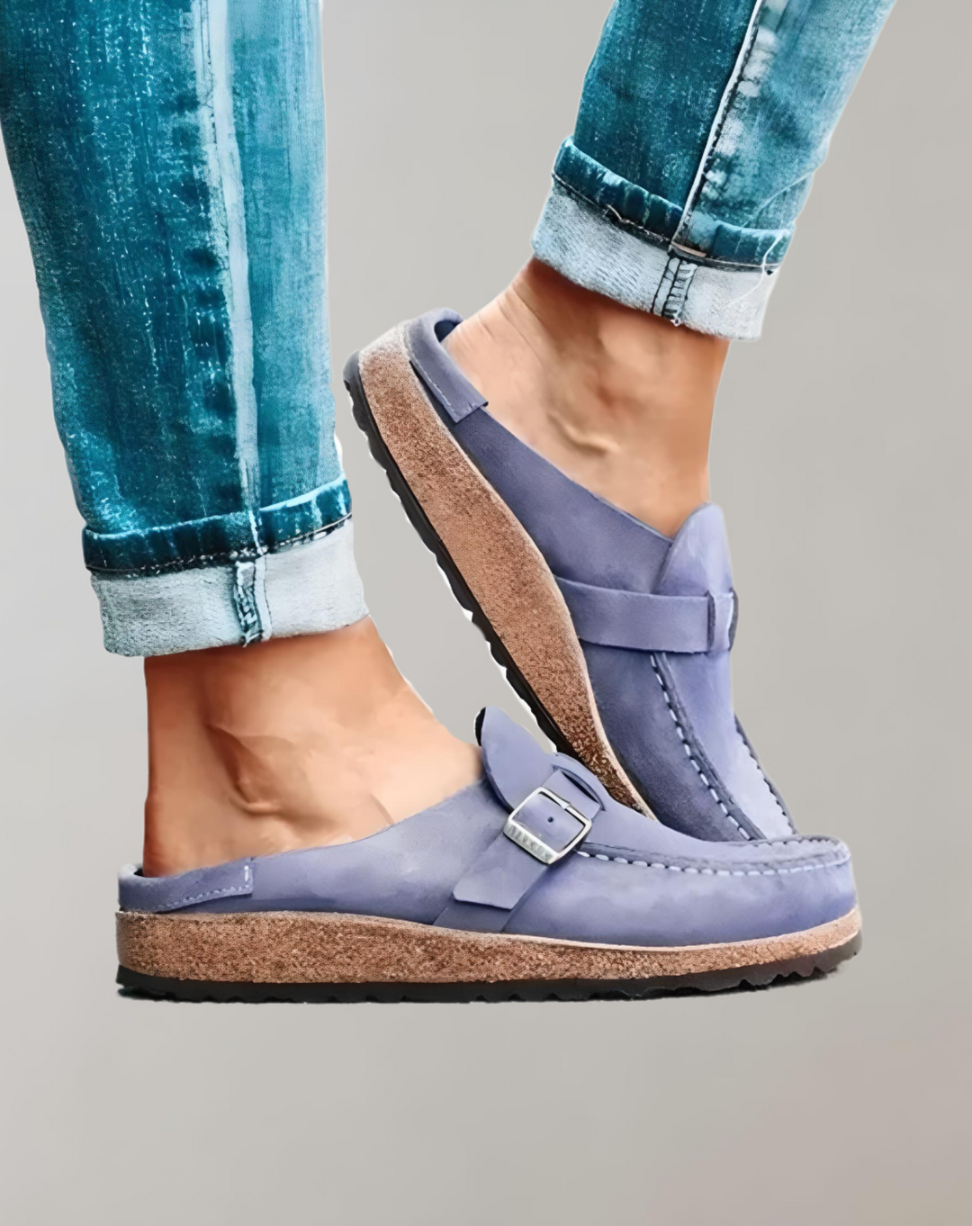 Drune | Halbloafer Stil Mit Schnalle Für Freizeitkleidung Schuhe