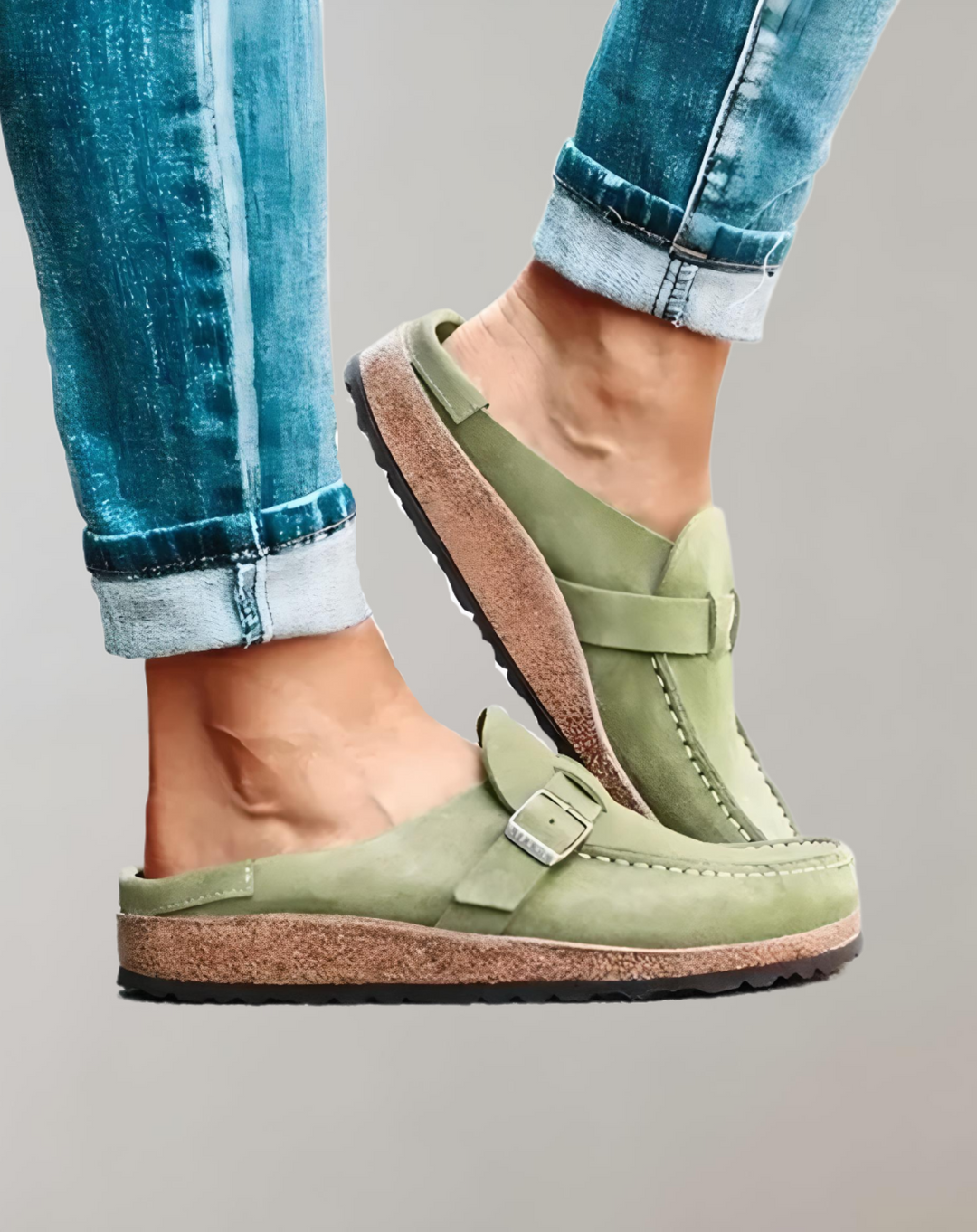 Drune | Halbloafer Stil Mit Schnalle Für Freizeitkleidung Schuhe