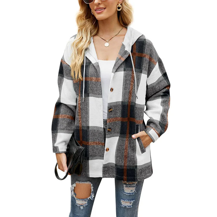 Drune | Klassische Flanelljacke für Frauen