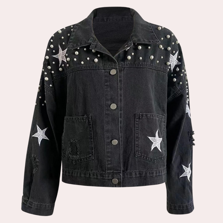 Drune | Moderne Jeansjacke für Damen für den Herbst