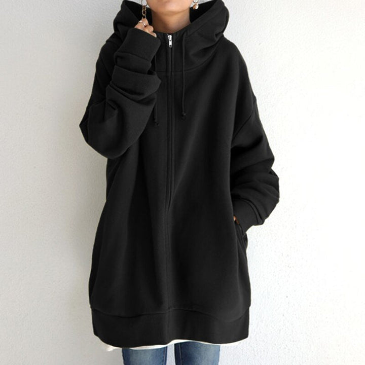 Drune | Kuscheliger Winter Pullover Hoodie in Übergröße