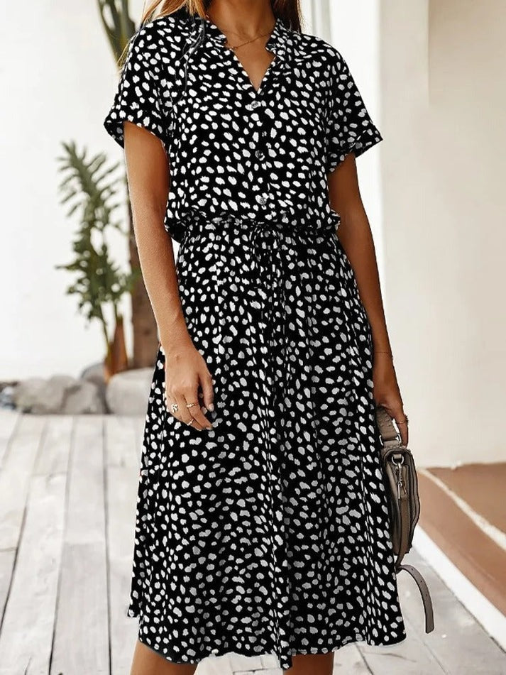 Drune | Elegantes Langarm-Winterkleid Für Frauen