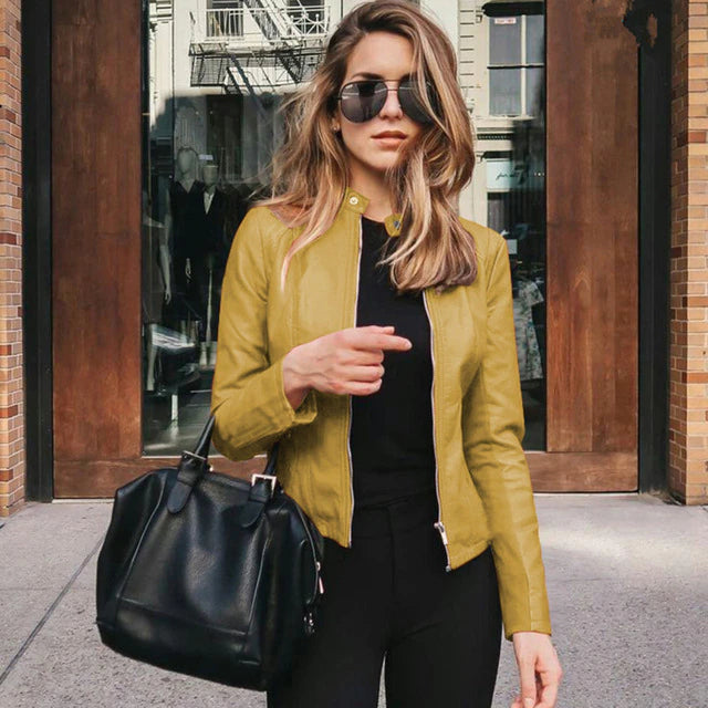 Drune | Naomi Elegante Lederjacke - Stylisch & Zeitlos