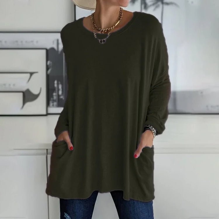 Drune | Übergroßer lässiger warmer Pullover