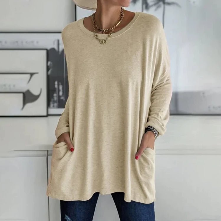 Drune | Übergroßer lässiger warmer Pullover