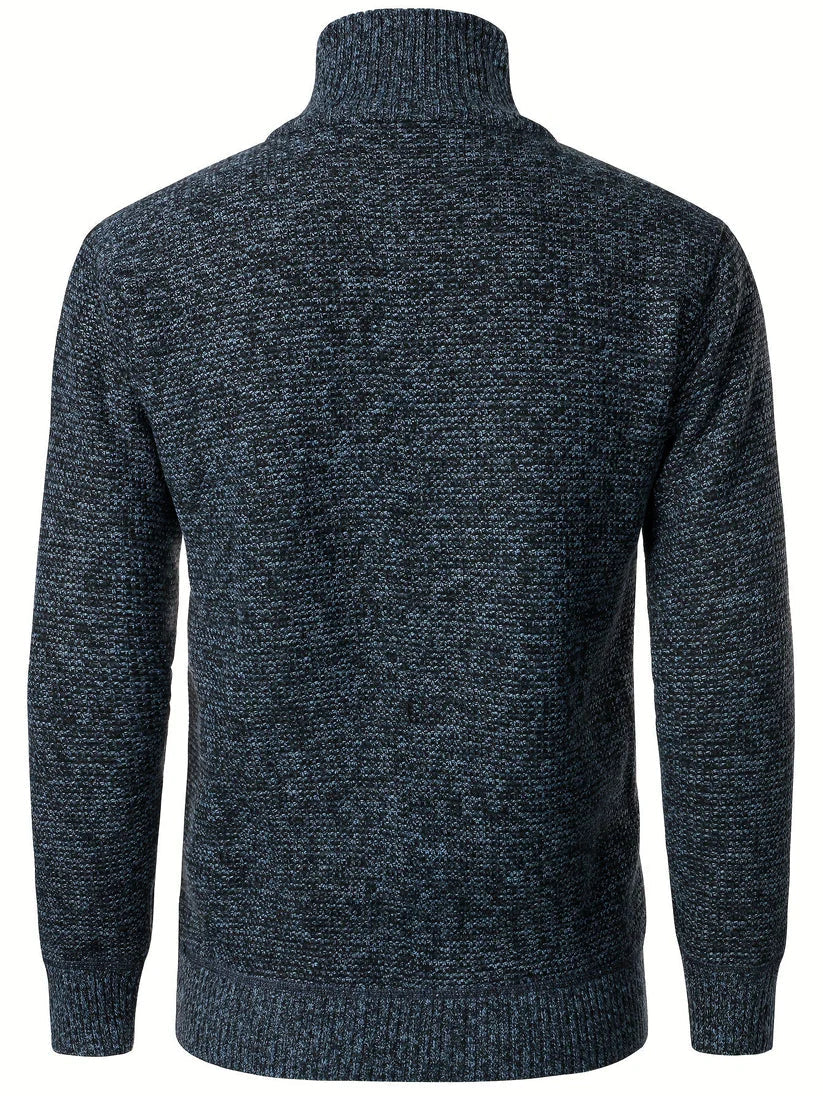 Drune | Zip-Up Rollkragenweste