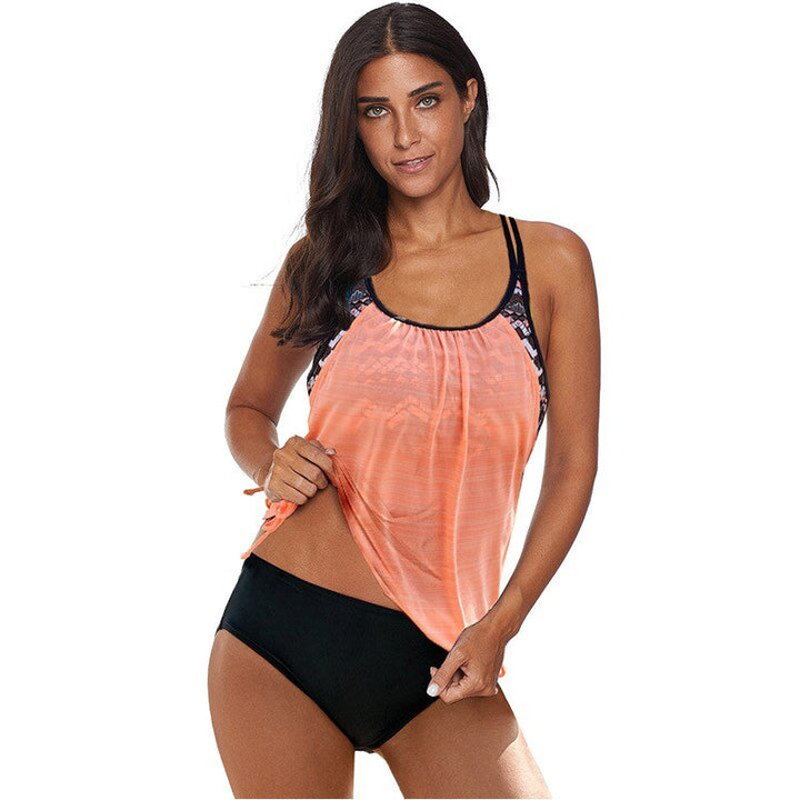 Drune | Zweiteiliger Tankini mit Aufdruck