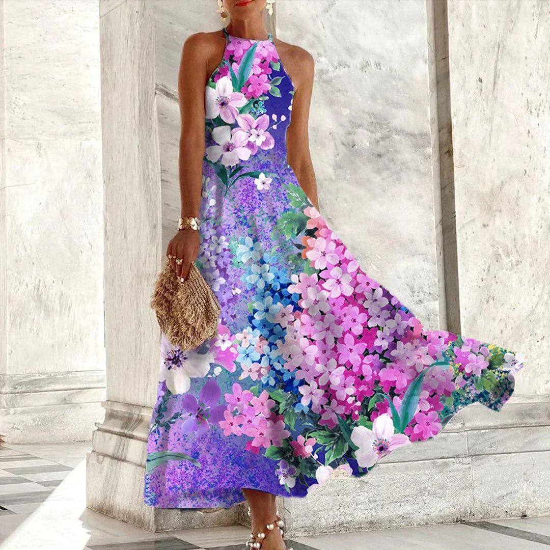 Drune | Ärmelloses Maxikleid mit Halter