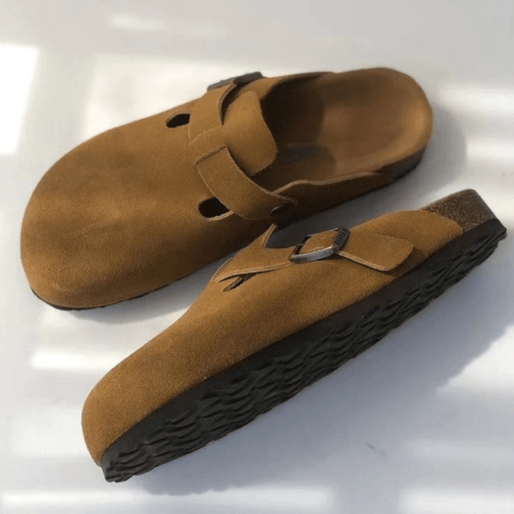 Drune | Premium Unisex Leder Boston Sandalen
