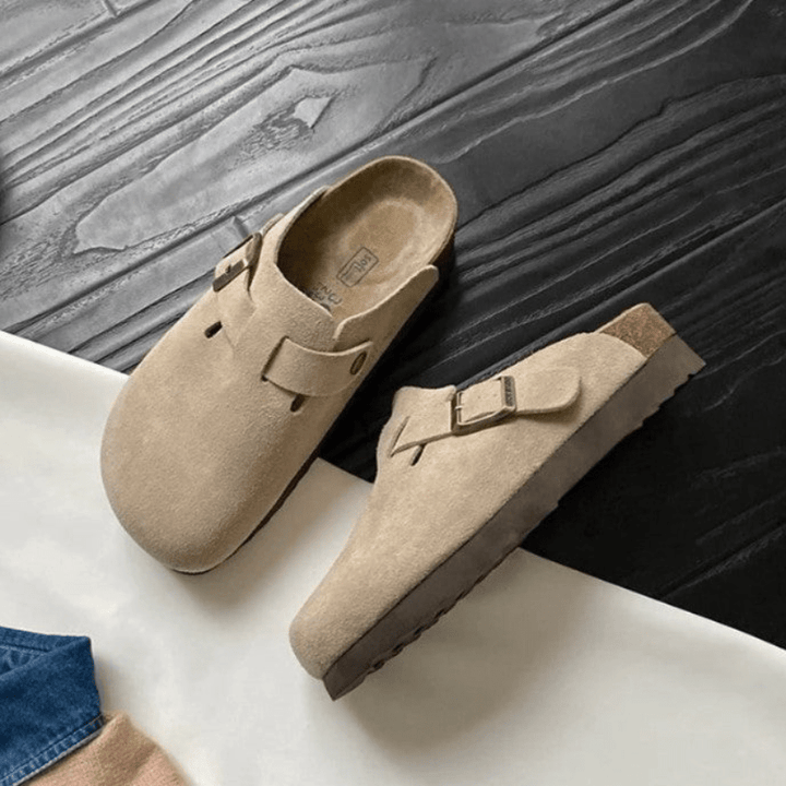 Drune | Premium Unisex Leder Boston Sandalen
