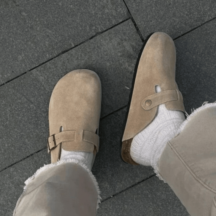 Drune | Premium Unisex Leder Boston Sandalen