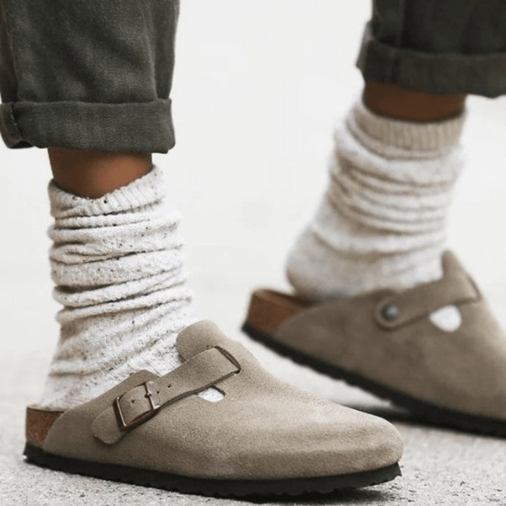 Drune | Premium Unisex Leder Boston Sandalen