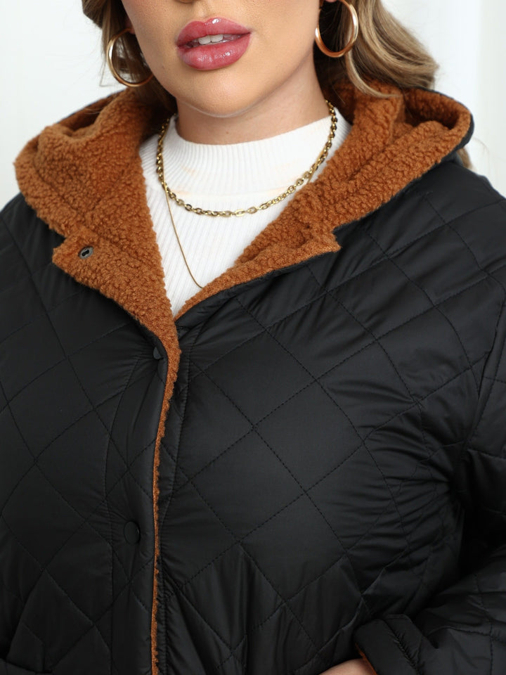 Drune | Winterjacke In Großen Größen - Schwarz